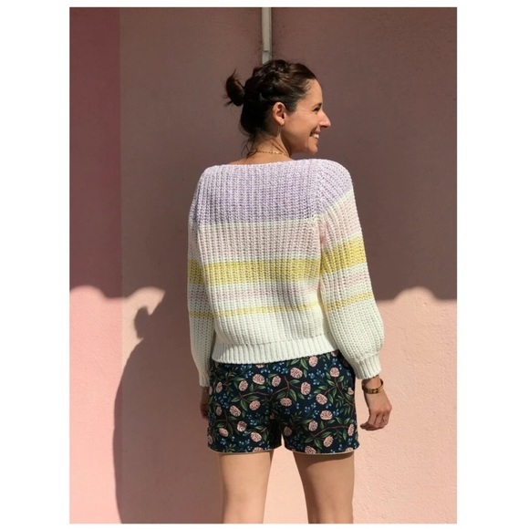 Sezane - Vivien La Maille Pastel Multicoloured Sweater - Picture 3 of 15